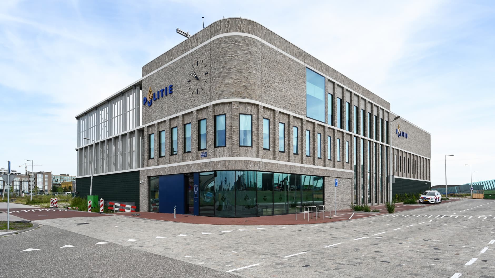 Politiebureau op Zeeburgereiland.